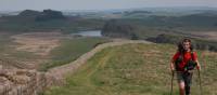 The wall with Crag lough in the background | John Millen