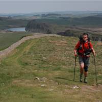 The wall with Crag lough in the background | John Millen