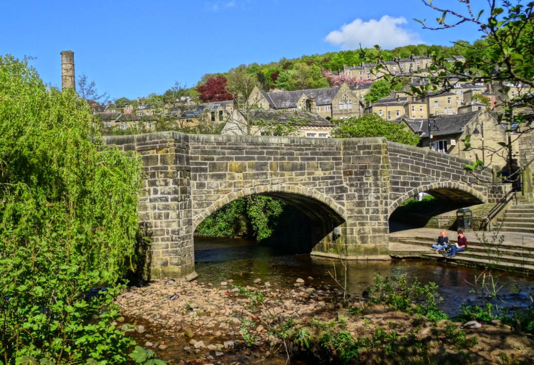 The original Hebden Packhorse Bridge |  <i>John Millen</i>