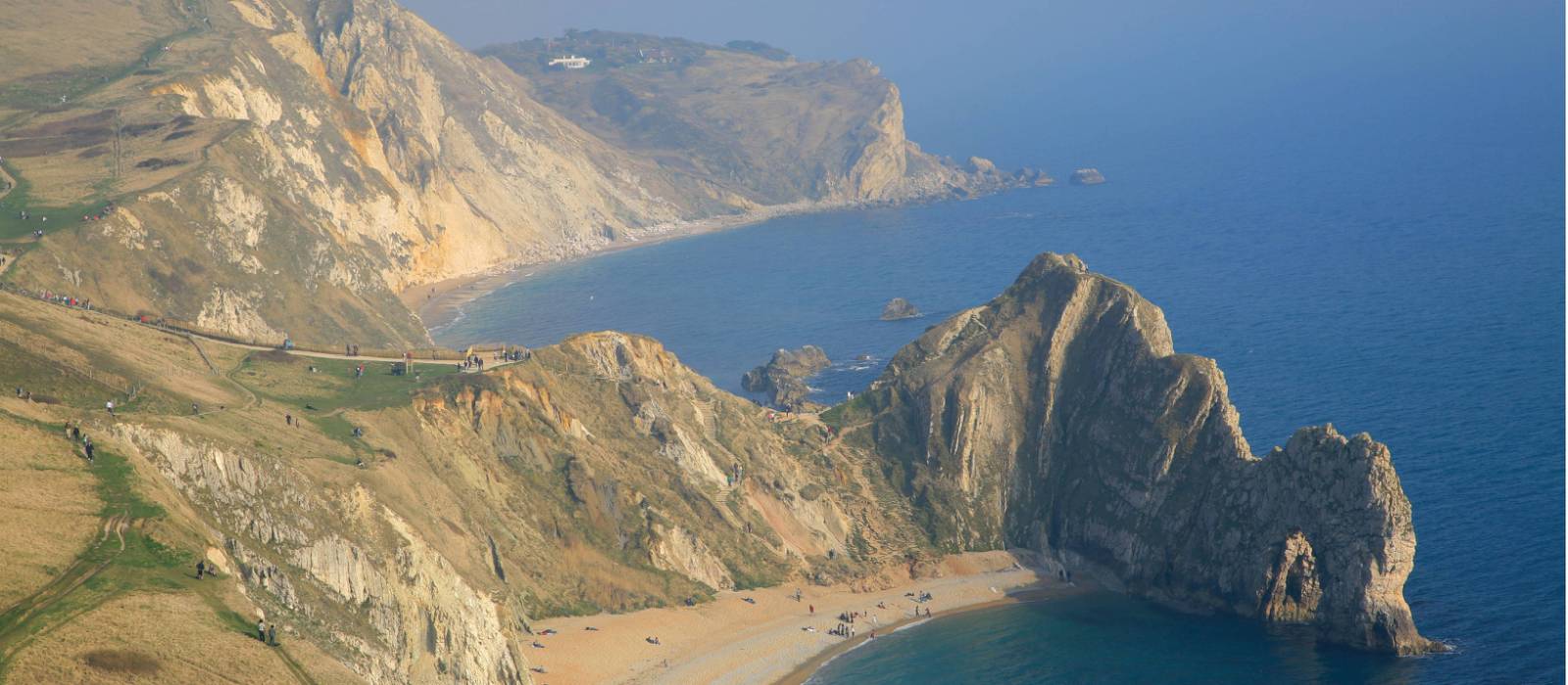 Lulworth Cove, Durdle Door and St. Oswalds Bay - Jurassic Coast, Dorset