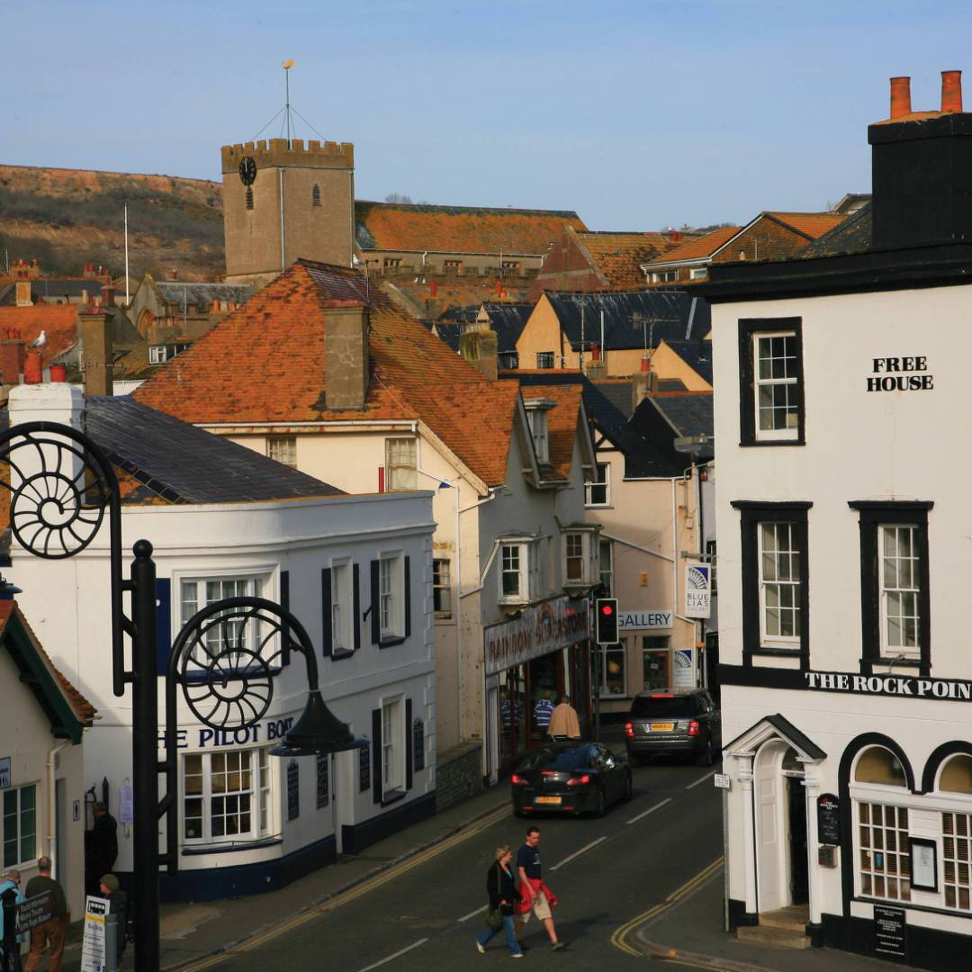 Lyme Regis town