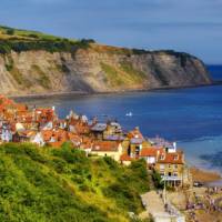 Robin Hoods Bay, the end point of the Coast to Coast walk