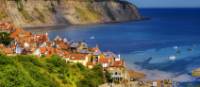 Robin Hoods Bay, the end point of the Coast to Coast walk