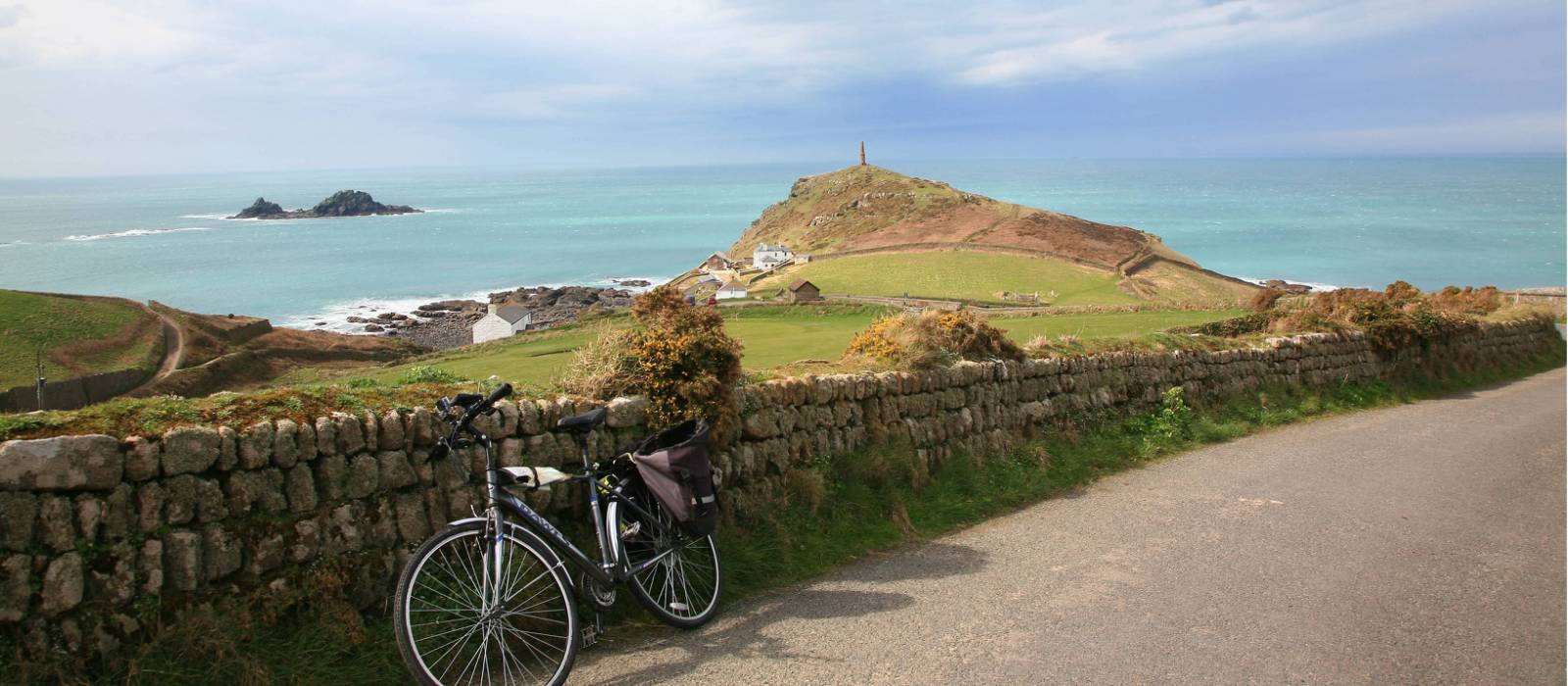 Taking a break at Cape Cornwall