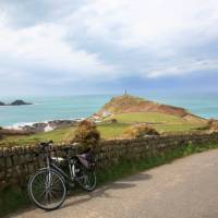 Taking a break at Cape Cornwall