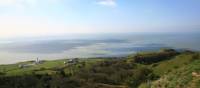 Beautiful views towards St. Catherine's Point