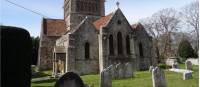 The historic St Mildred's Church, Whippingham