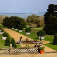 Manicured gardens of Osborne House