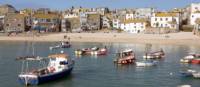 The pretty beach at St Ives in Cornwall