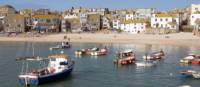 The pretty beach at St Ives in Cornwall