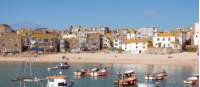 The pretty beach at St Ives in Cornwall
