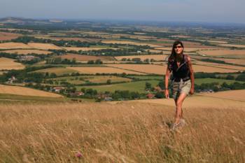 Summer walking on the South Downs Way