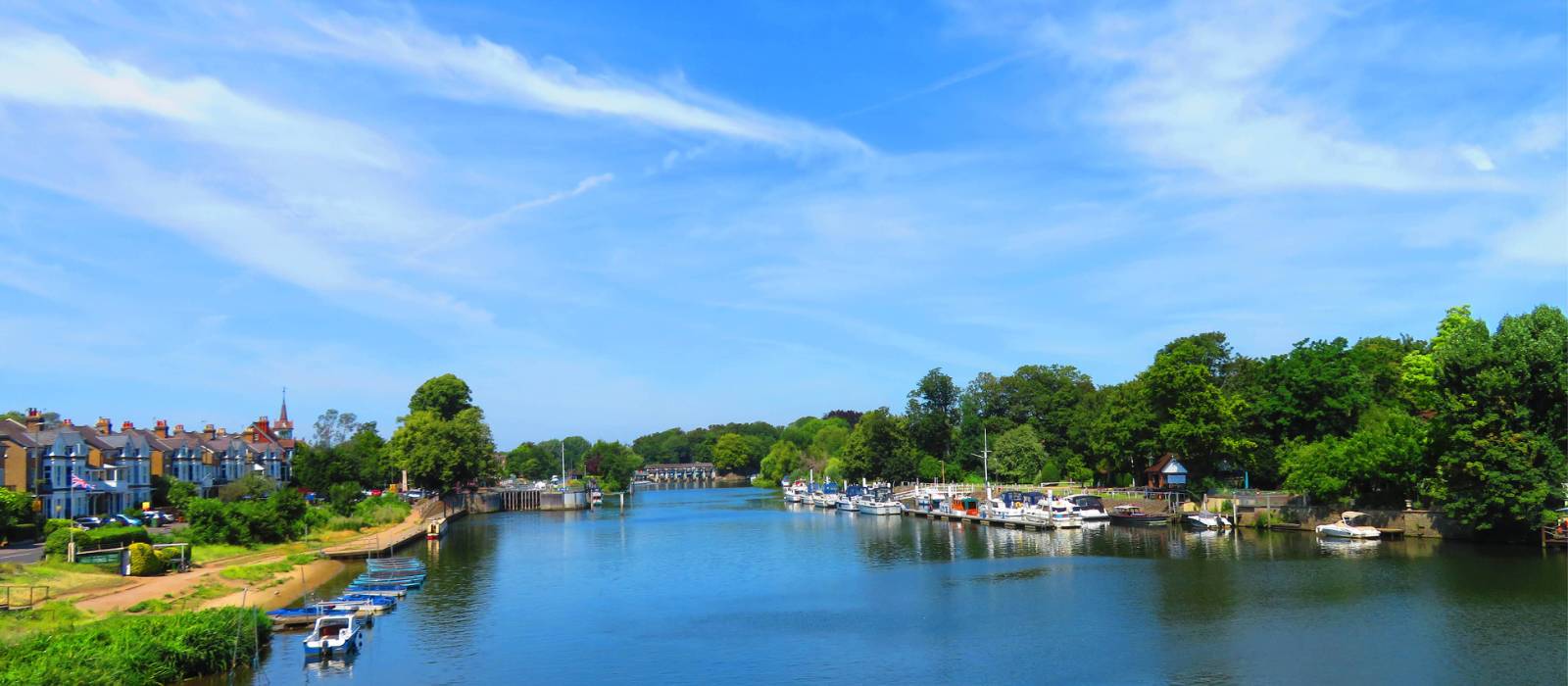 The Thames from Hampton Bridge | John Millen