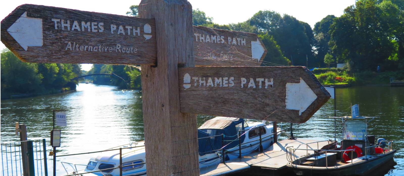 Thames Path signs | John Millen