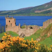 Castle Urquhart, on the north shore of Loch Ness