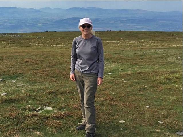 Walker Ann on her Pennine Way adventure |  <i>Ann Madley</i>