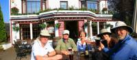 A well earned drink at 'Fiddlers' Pub Drumnadrochit