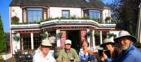 A well earned drink at 'Fiddlers' Pub Drumnadrochit