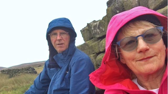Ann & Steven walking the Pennine Way, England |  <i>Ann Madley</i>