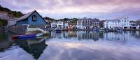 Reflections in Mevagissey Harbour