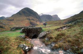 On the West Highland Way&#160;-&#160;<i>Photo:&#160;Unknown</i>