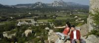 Alpilles mountains in Southern France