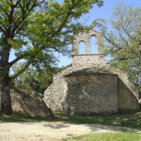 Ruins along the trails through Provence