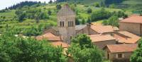 The quaint town of Nozières