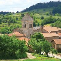 The quaint town of Nozières