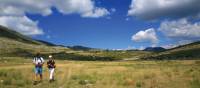 Crossing the 'Suech' above Rougon