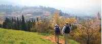 Walking into Assisi