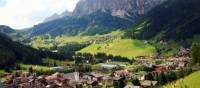 Picturesque village of Corvara, Italy