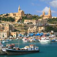 Arriving on Gozo