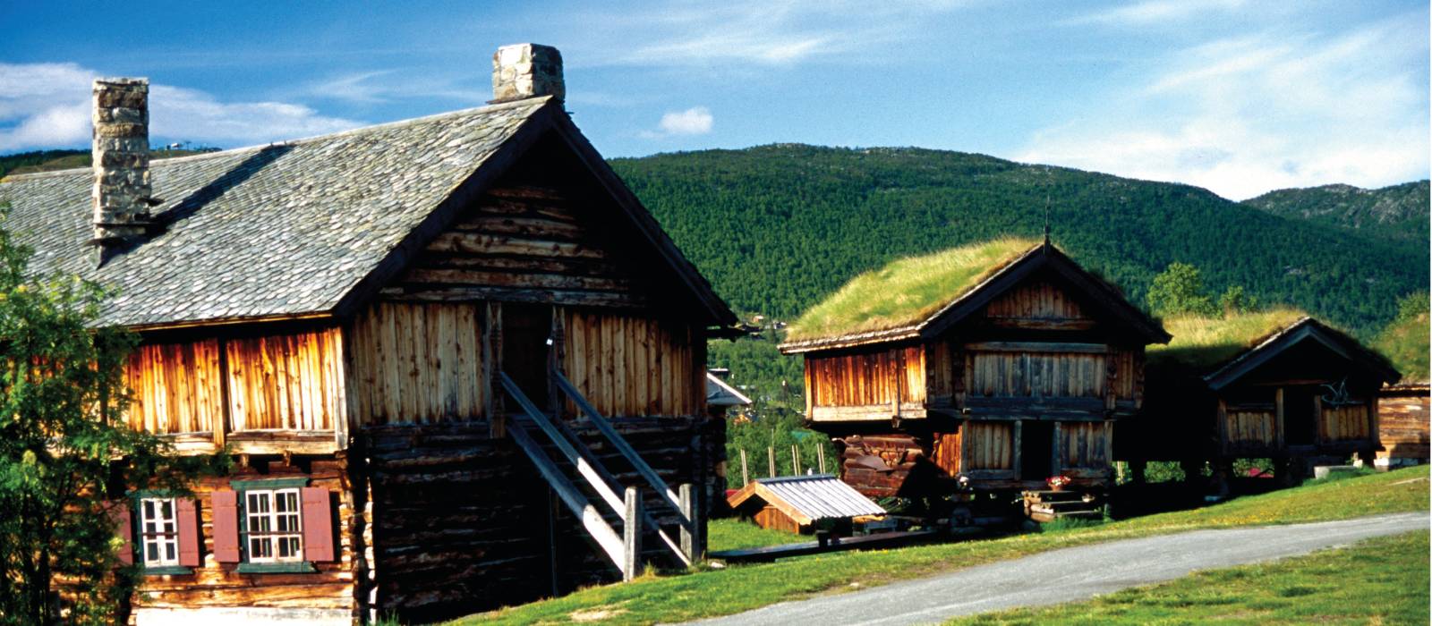 Traditional Norwegian houses