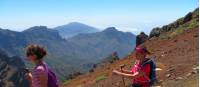 Walking the Caldera rim near Muchachos |  <i>John Millen</i>