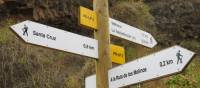 A la Palma walker's sign post | John Millen