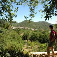 Walking on the Aracena trek | Lucy y Angel