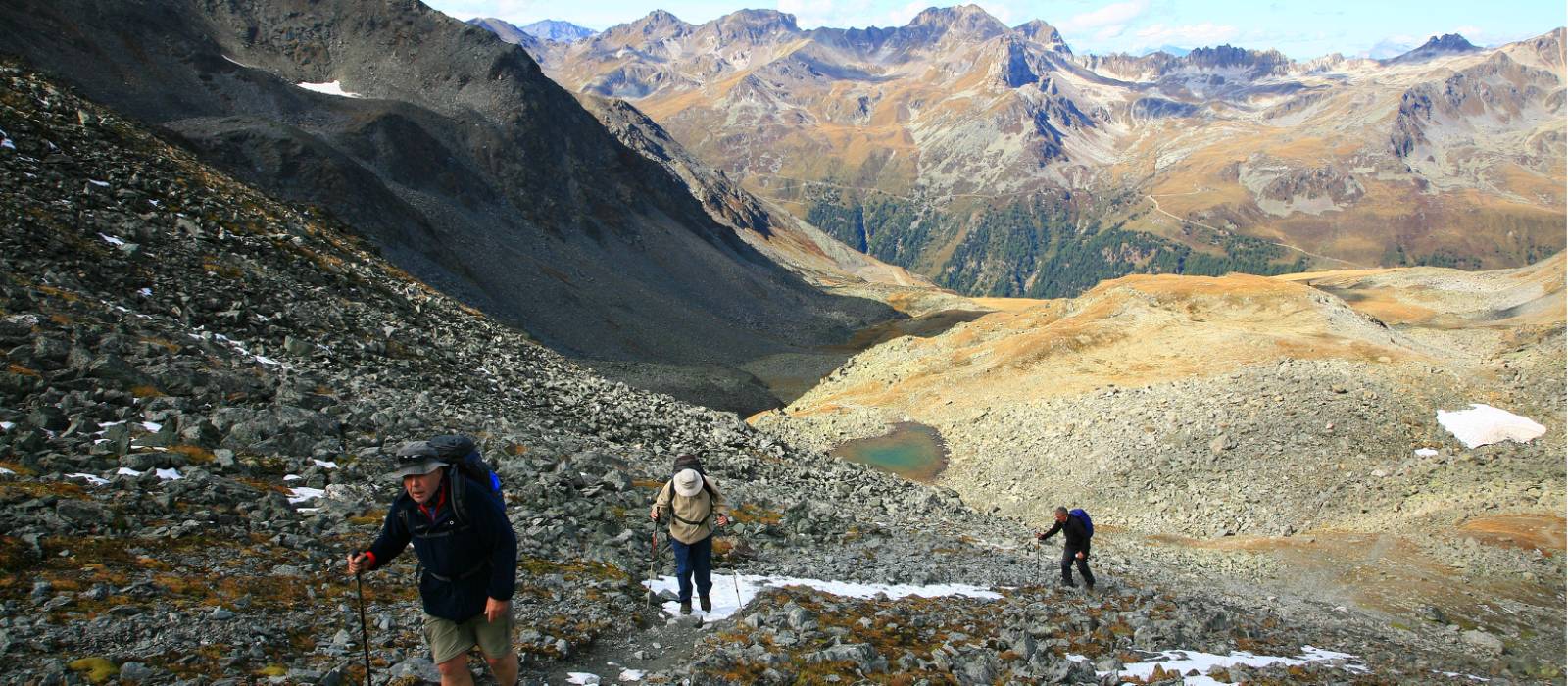 Ascending the Augstbordpass