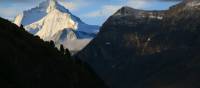 Dent Blanche from cabane Weisshorn