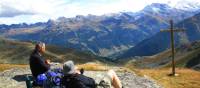 Picnic above Grimentz