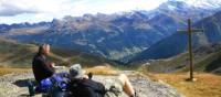 Picnic above Grimentz