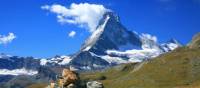 Matterhorn and cairn