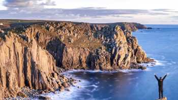 Happy Hiker at Lands' End | Aaron Jenkin
