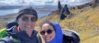 Happy Hikers at the Old Man of Storr | Paulo Lopes