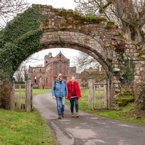 Walking along Hadrian's Wall
