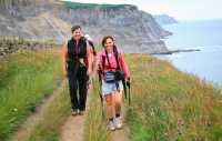 Approaching the end of the Coast to Coast near Robin Hood's Bay |  John Millen