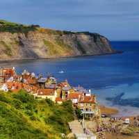 Robin Hoods Bay, the end point of the Coast to Coast walk