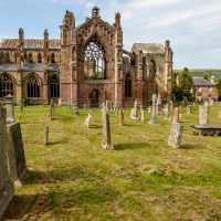 Melrose Abbey looking towards the former Rose Window | Martin Strasmore
