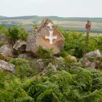Mitre Stone, St. Cuthbert's Way | Martin Strasmore