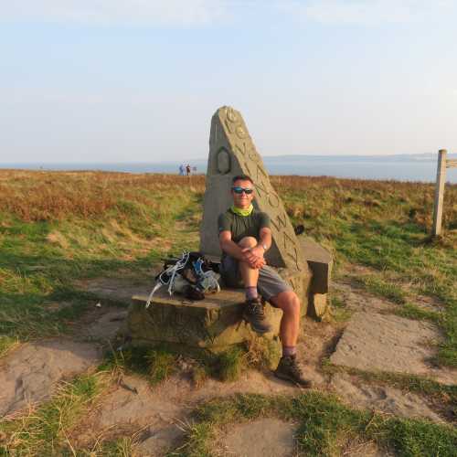 Stone seat near Filey